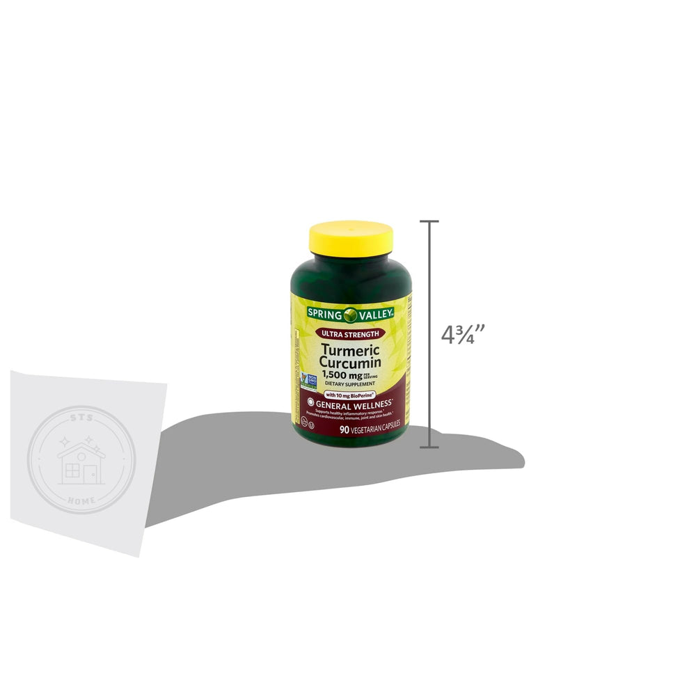 STS Home turmeric capsules aiding joint health and mobility