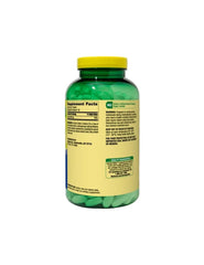 STS Home calcium citrate bottle with glass of water for daily supplementation