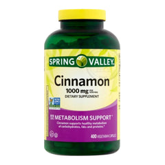 STS Home Spring Valley Cinnamon capsules arranged for easy daily use