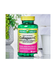 STS Home Spring Valley collagen tablets close-up for easy daily use.