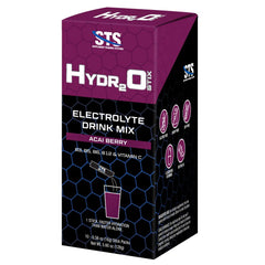 Travel-friendly STS Hydro Stix packaging shown in a gym bag.