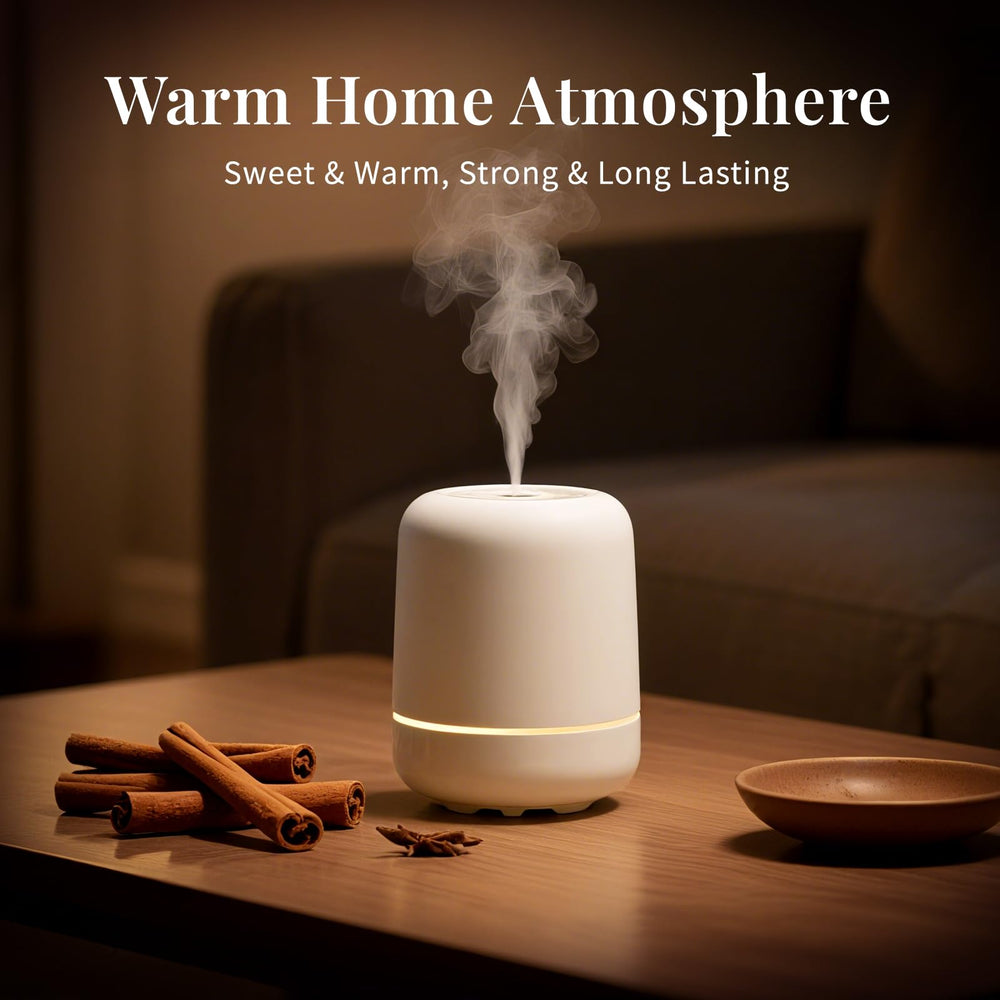 Diffuser releasing warm SU JUABA Cinnamon aroma for a cozy room