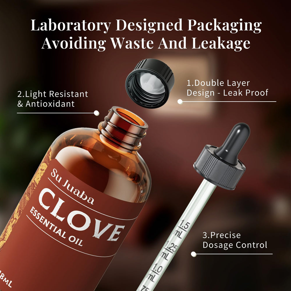 SU JUABA Clove Essential Oil ideal for DIY blends and crafts