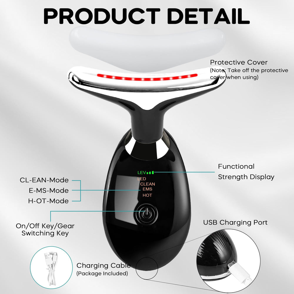 Suenohyu face-neck massager for relaxing sessions and absorption support.