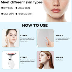 Suenohyu seven-color LED therapy wand for customizable facial treatments.
