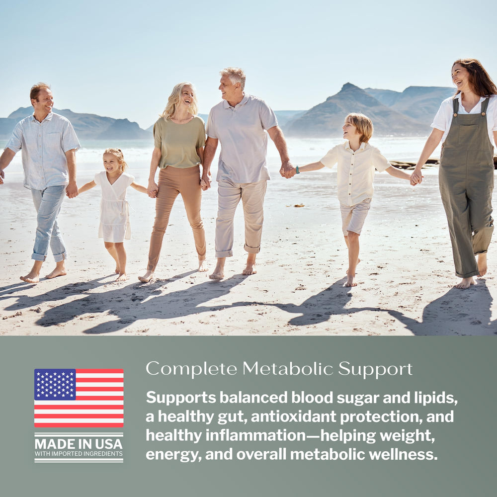 SugarMD GLUXION vegan-non-gmo-badge highlights clean formulation.
