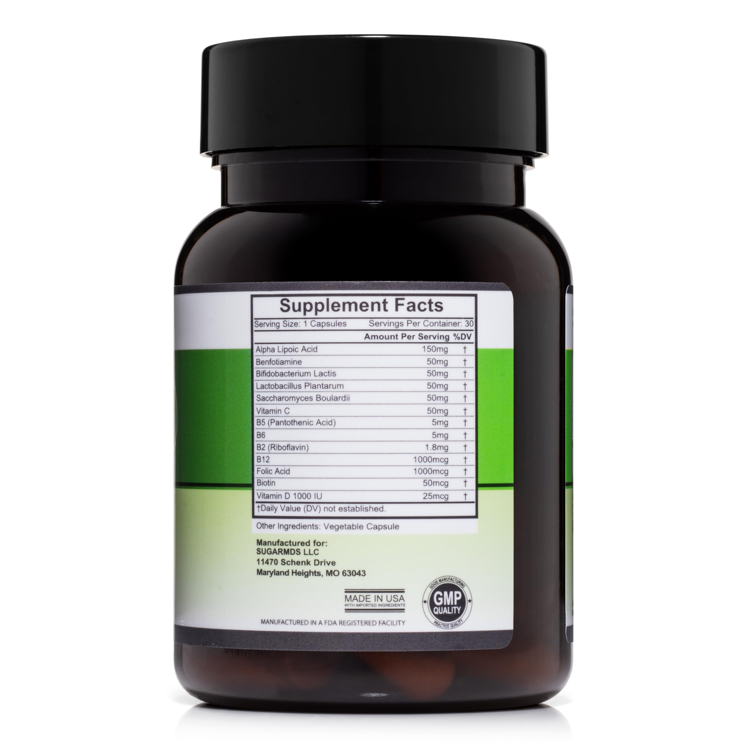SugarMD Kidney Support bottle beside notebook for wellness planning