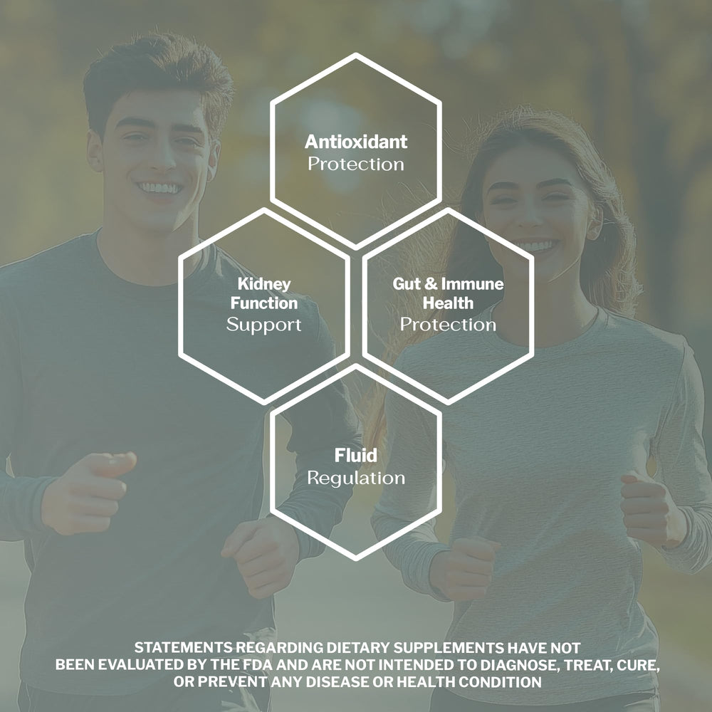 SugarMD Kidney Support vegan label emphasizing allergy‑friendly benefits