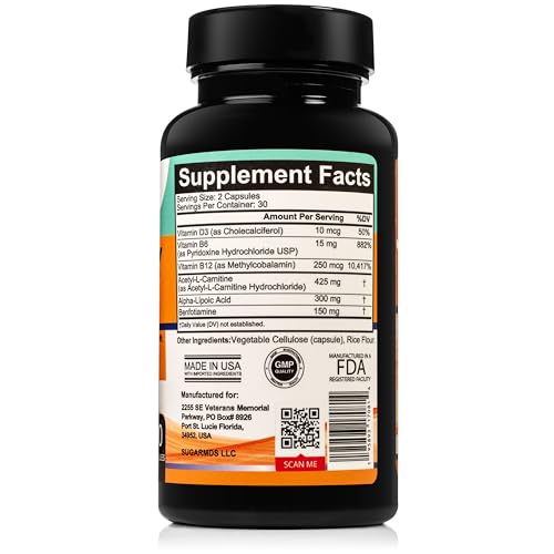 SugarMD Neuropathy capsules closeup showing easy-to-swallow tablets.