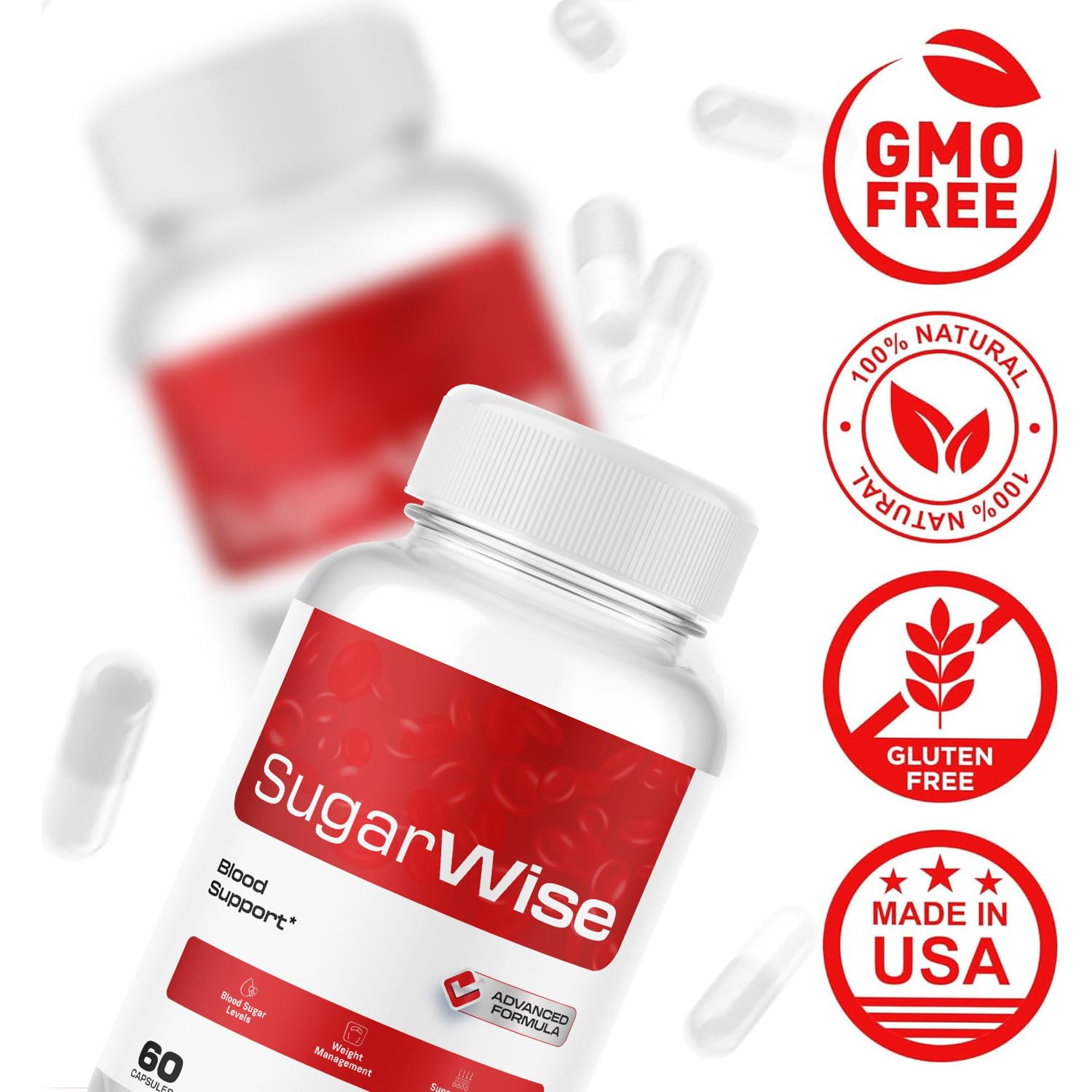 SugarWise daily routine scene integrating capsules into morning wellness ritual.