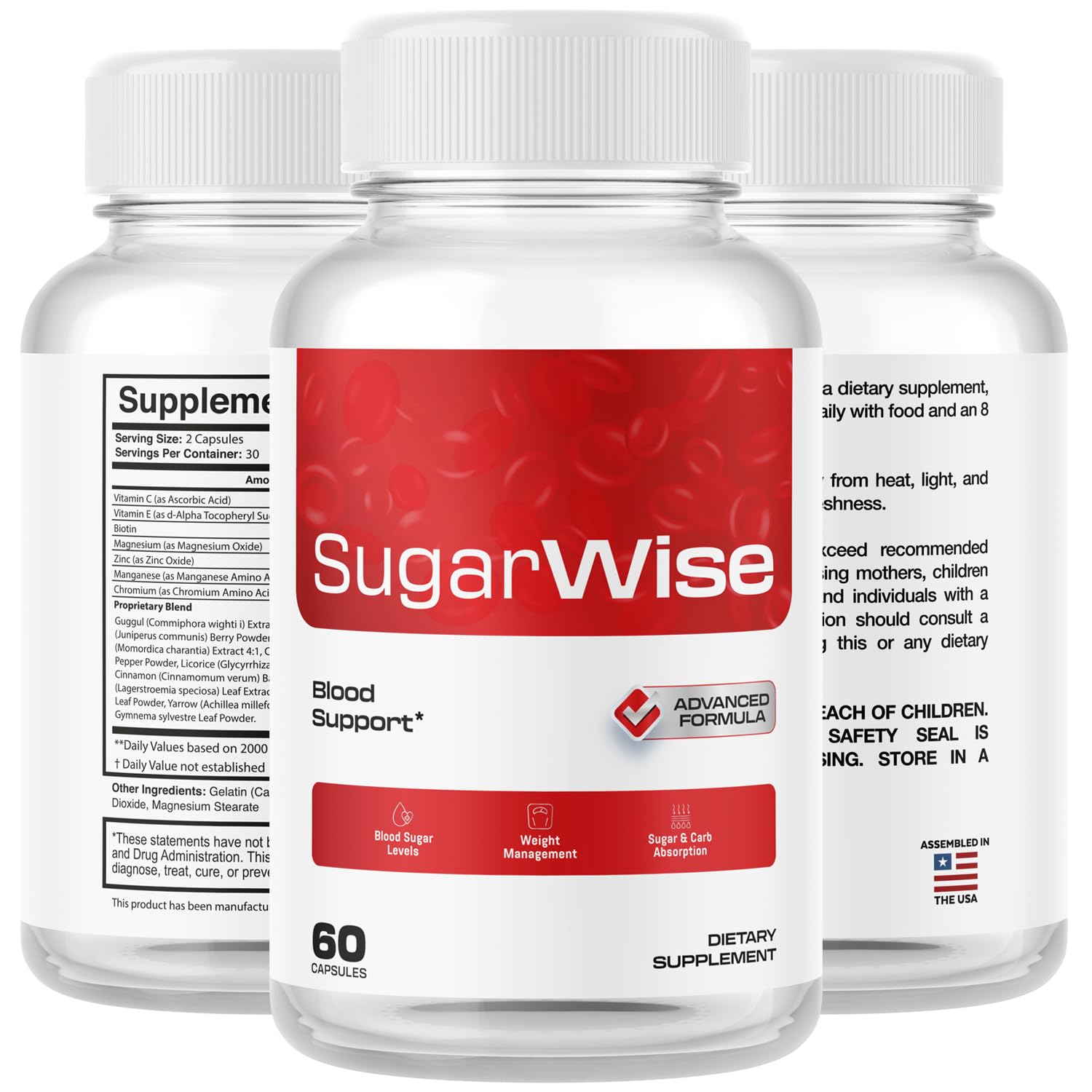 SugarWise wellness desk setup suggests a proactive approach to health.