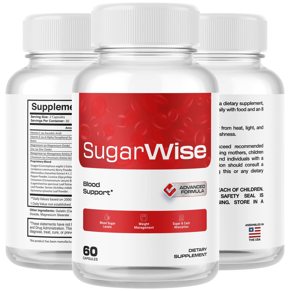 SugarWise wellness desk setup suggests a proactive approach to health.