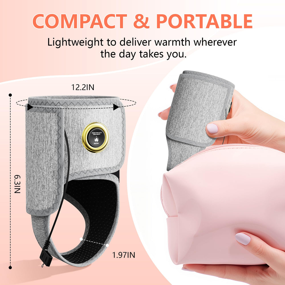 SUHZF power options let you use the wrap with a power adapter or bank.