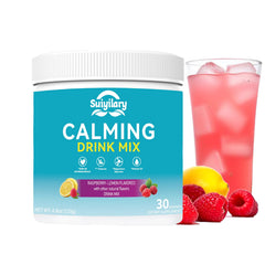 Suiyilary Calm Magnesium Powder bottle for easy relaxation and focus.
