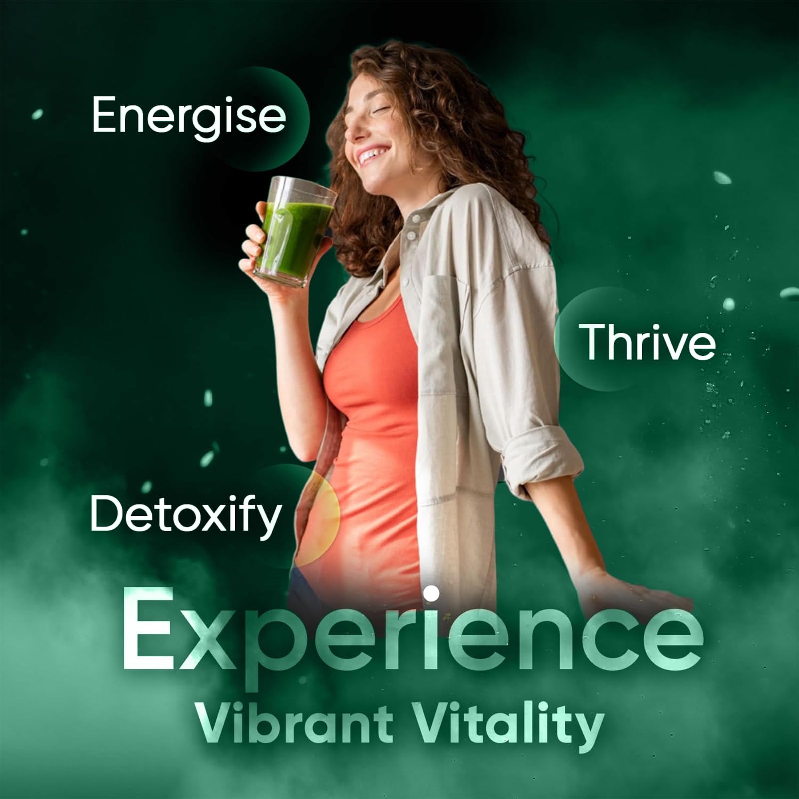 Suiyilary daily-use greens powder on the kitchen counter invites routine.