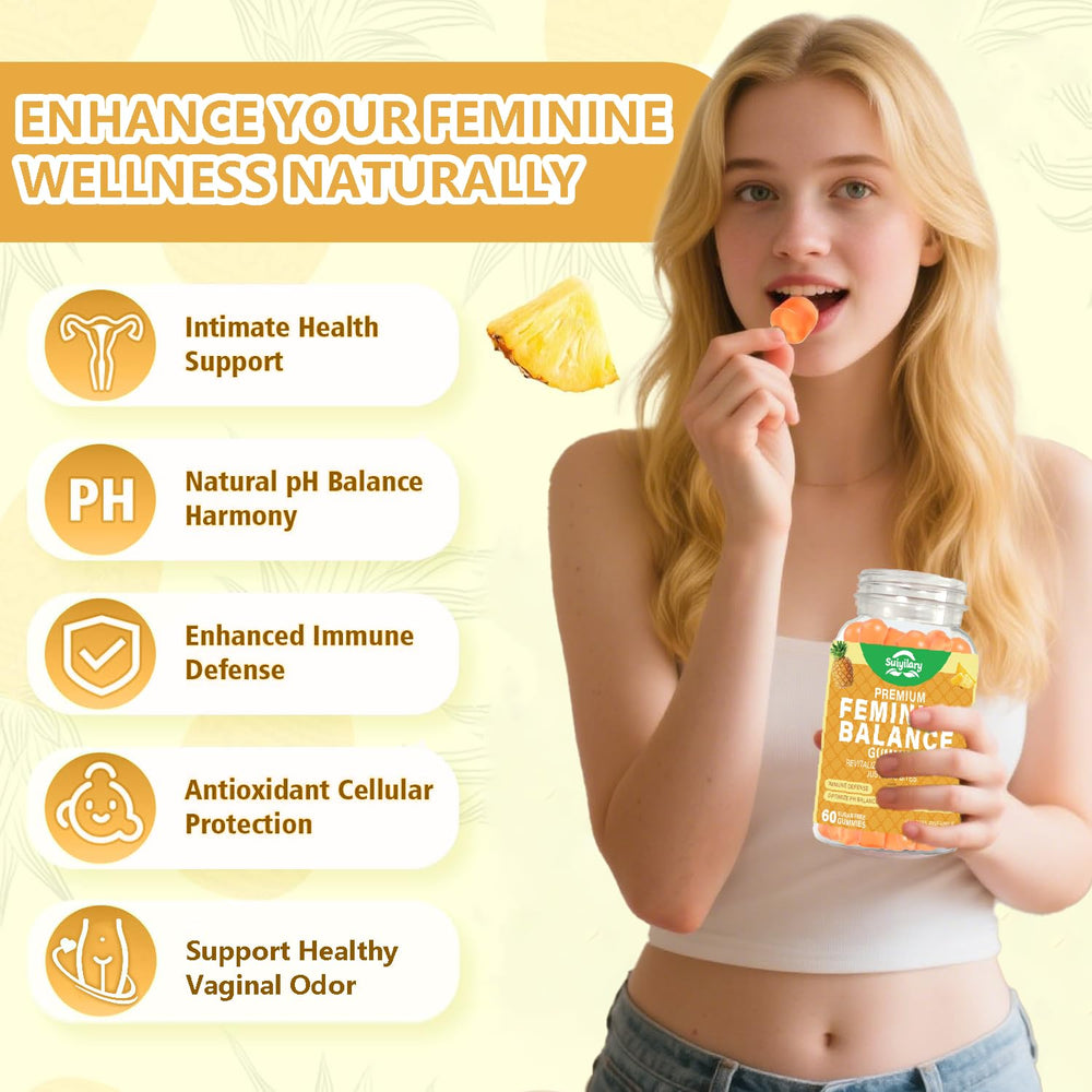 Suiyilary packaging close-up shows vegan sugar-free formula