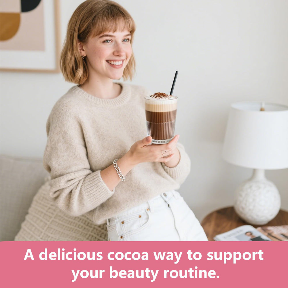Suiyilary travel-friendly resealable bottle keeps cocoa fresh on the go.