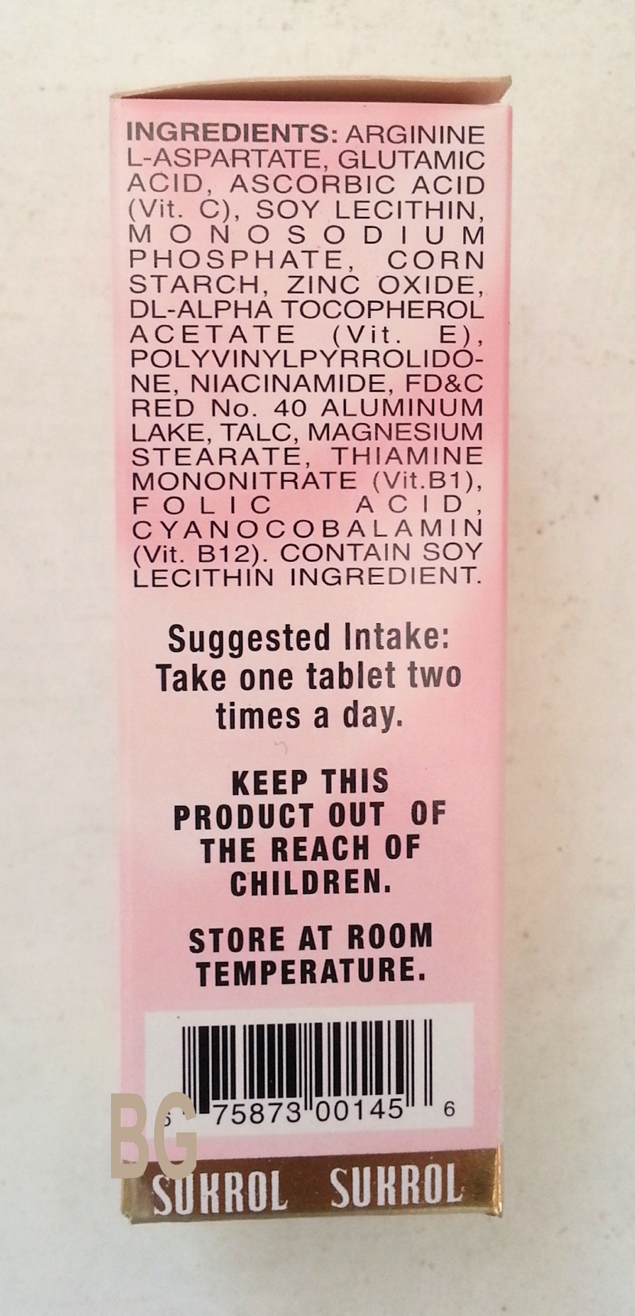 Sukrol Vigor Woman packaging showcasing 30 tablets for convenient daily intake.