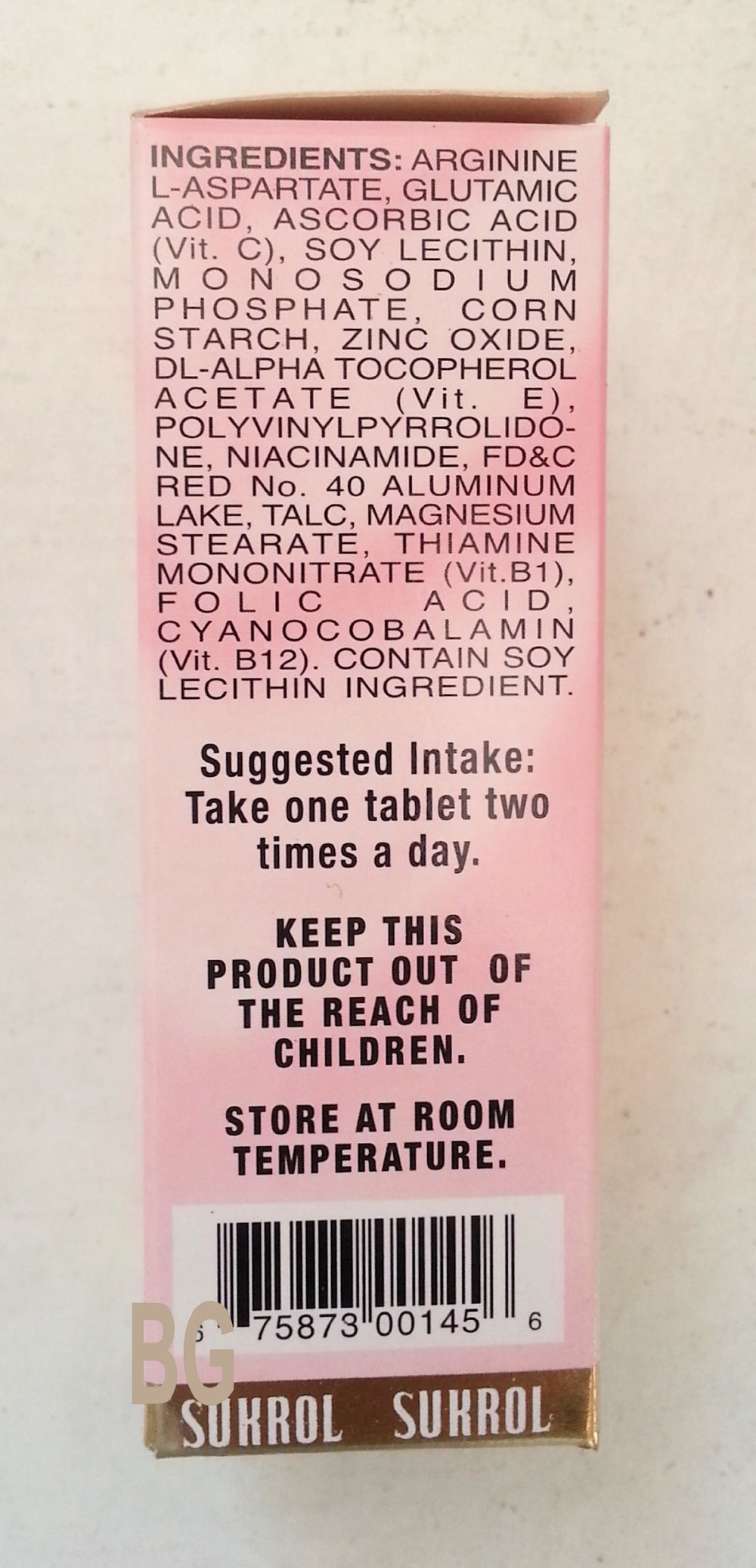 Sukrol Vigor Woman packaging showcasing 30 tablets for convenient daily intake.