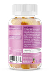 SUKU Prenatal Gummies jar close-up emphasizing chewable form