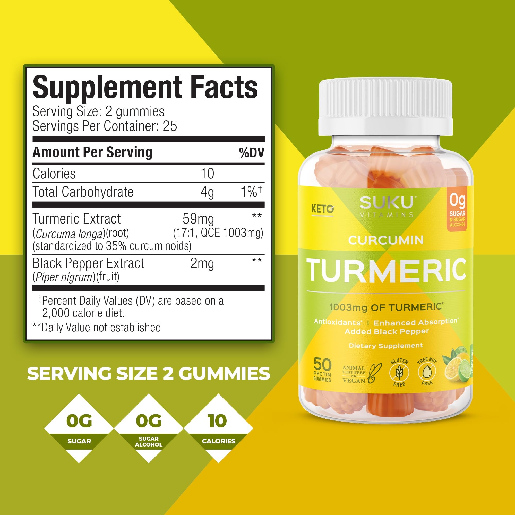 Gummies with black pepper visual emphasizing bioavailability