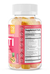 SUKU Complete Women’s Multi gummies close-up in pineapple-peach flavor for convenience