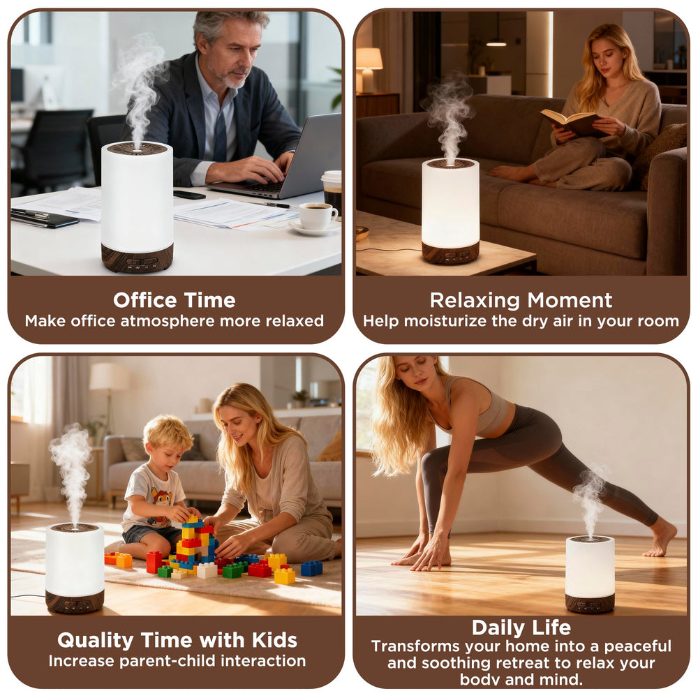 SUMAMAVIA portable diffuser fits desk or travel bag