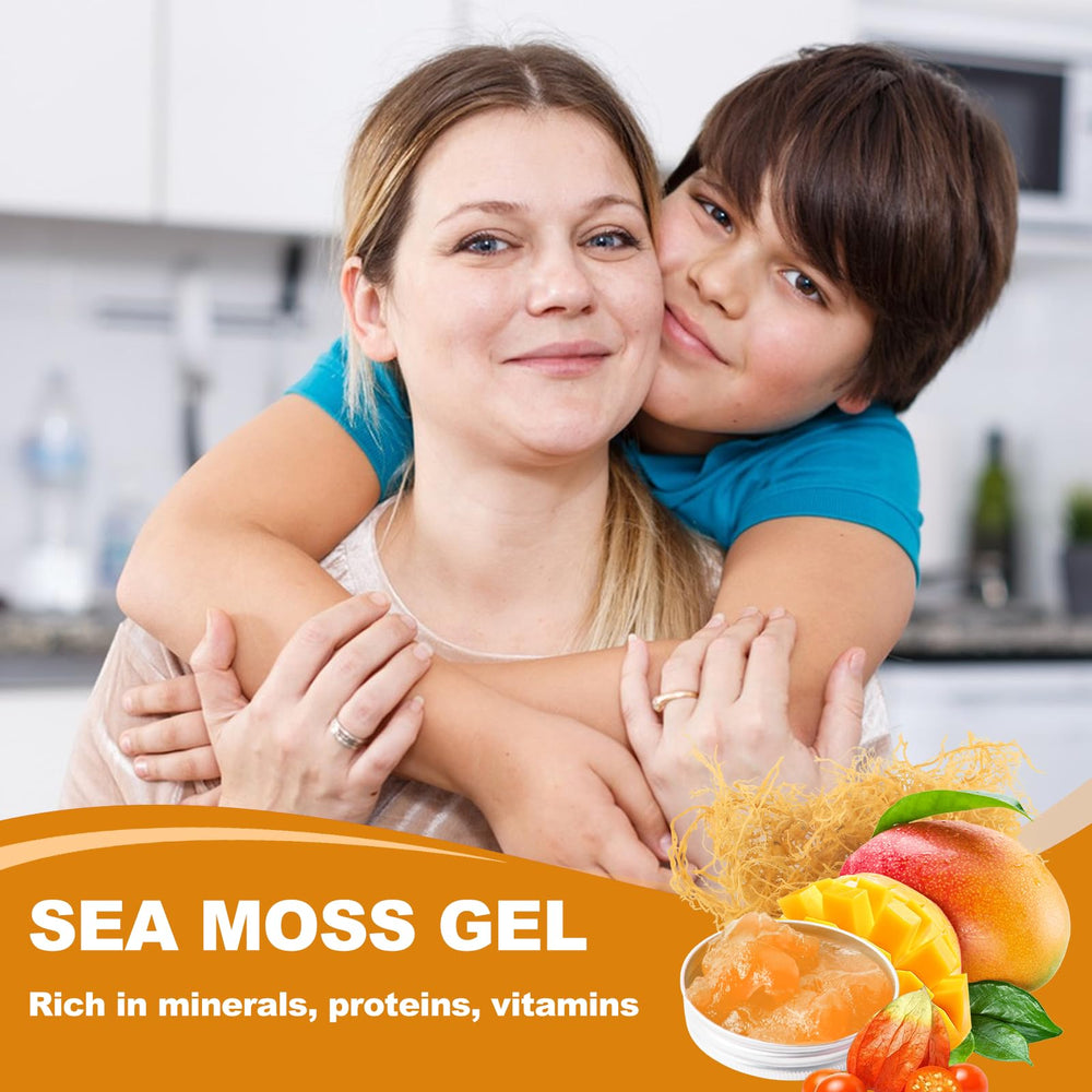 SumDIP sea moss gel in a smoothie adds natural minerals and flavor.