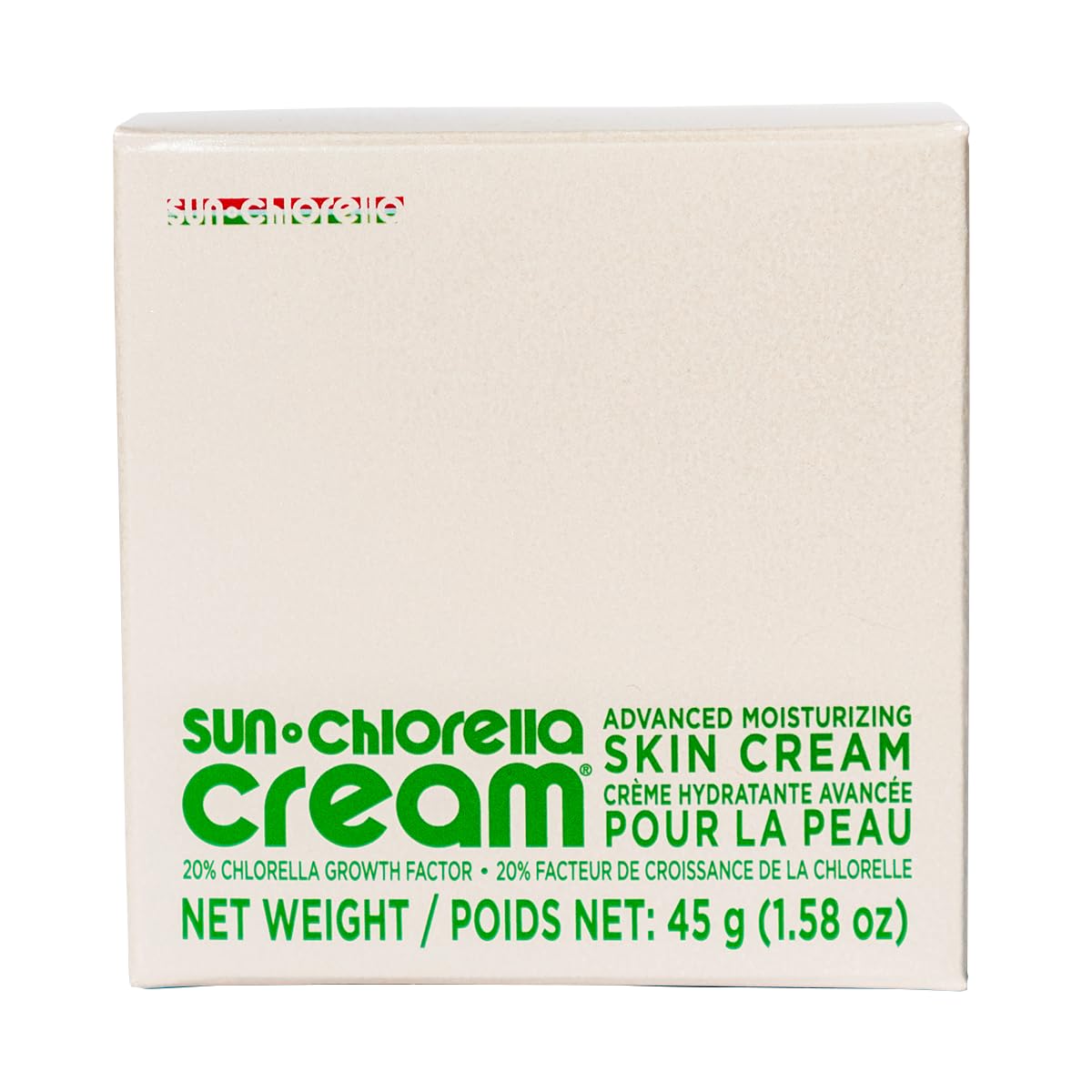 Sun Chlorella Cream Face Moisturizer night routine delivers deep hydration for revived skin
