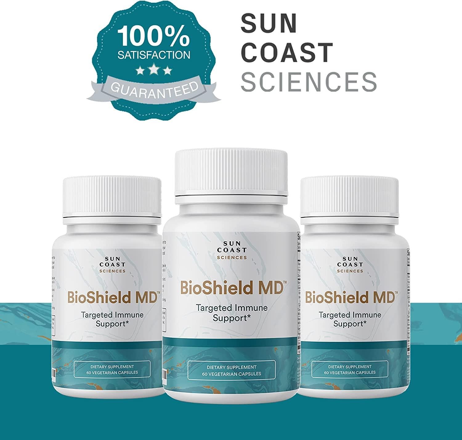 BioShield MD label detail showing immune support ingredients