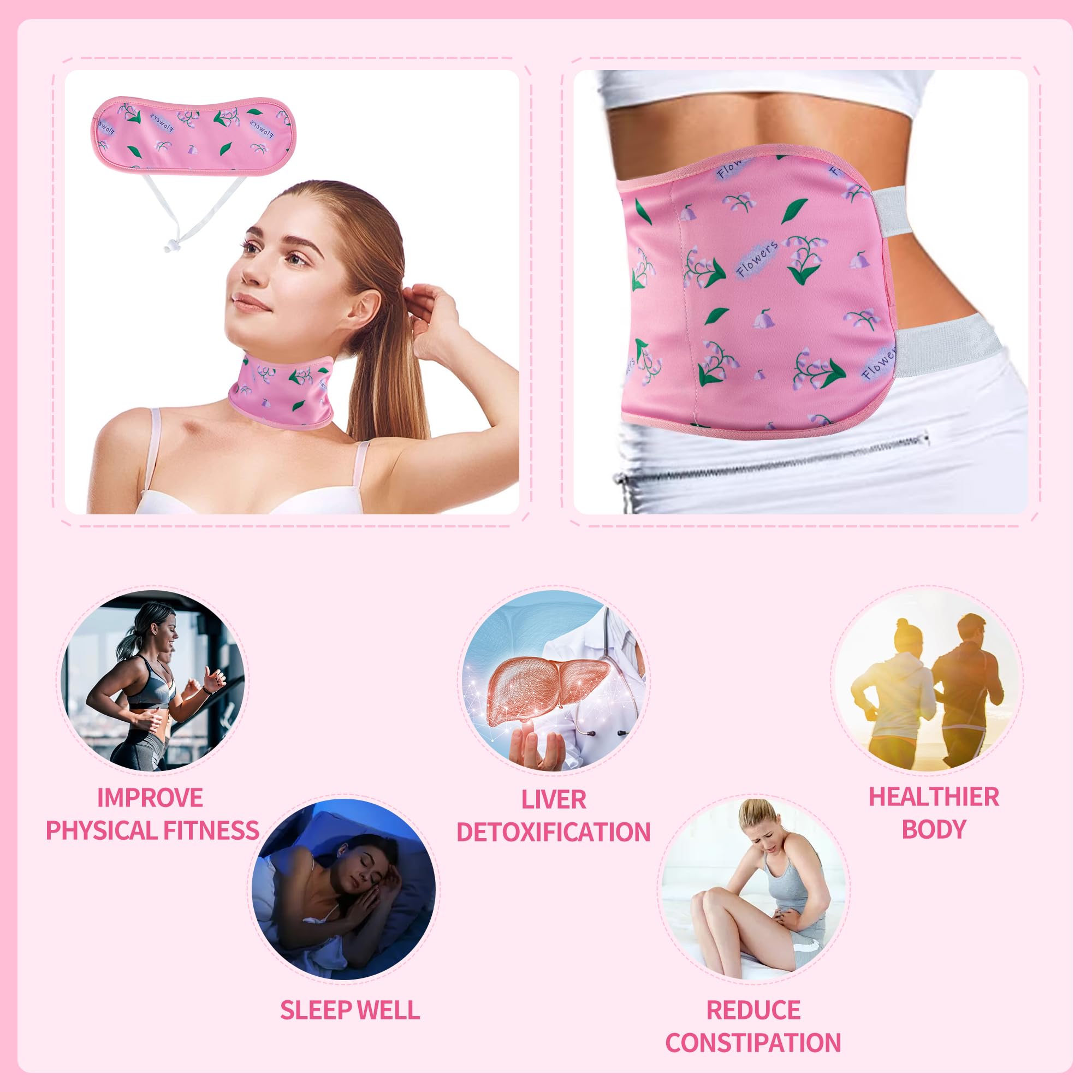 SUNAI waist wrap with adjustable belt for comfortable fit