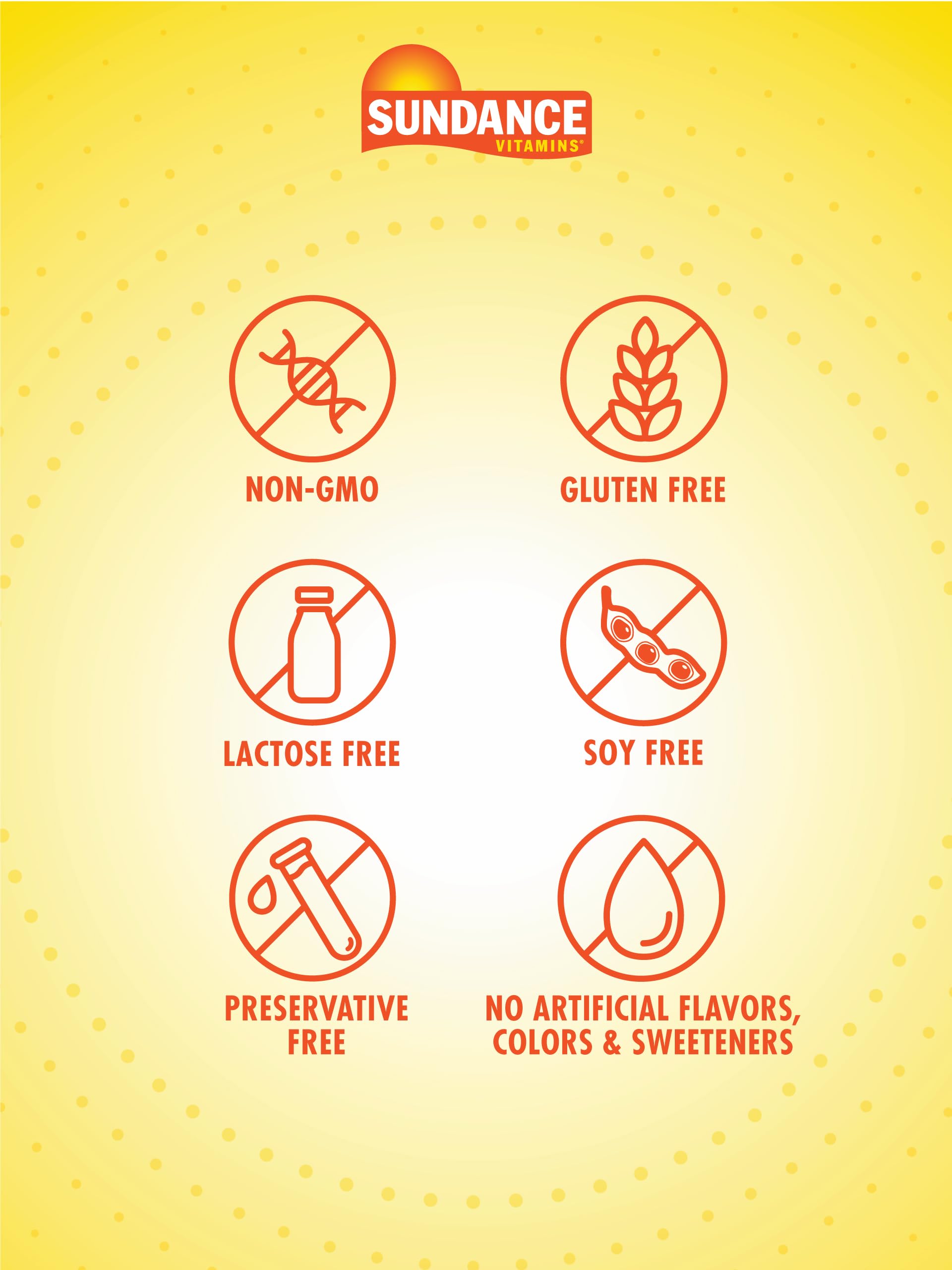 Sundance Ashwagandha 920mg label front – non-GMO gluten-free promise