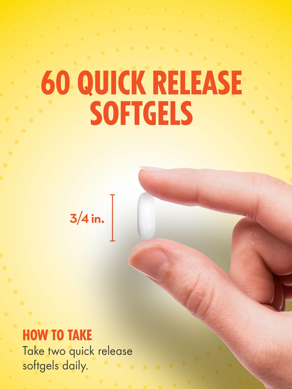 Front view of Sundance calcium bottle ready for daily supplement routine