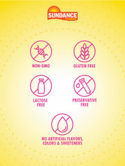 Sundance Prenatal label closeup emphasizes folic acid and gluten-free formula.