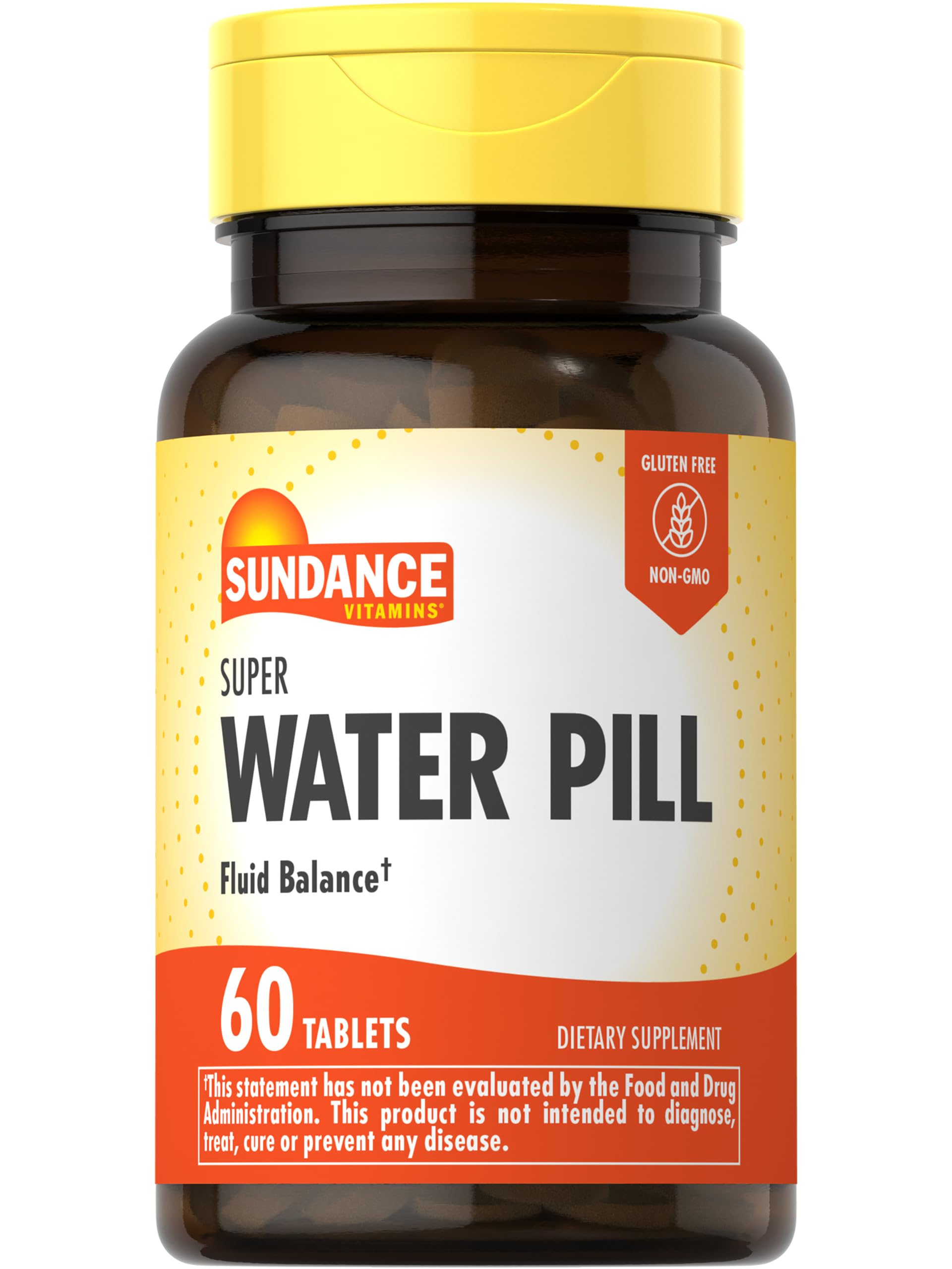 Sundance Water Pills bottle pour for easy daily dosing and hydration routine