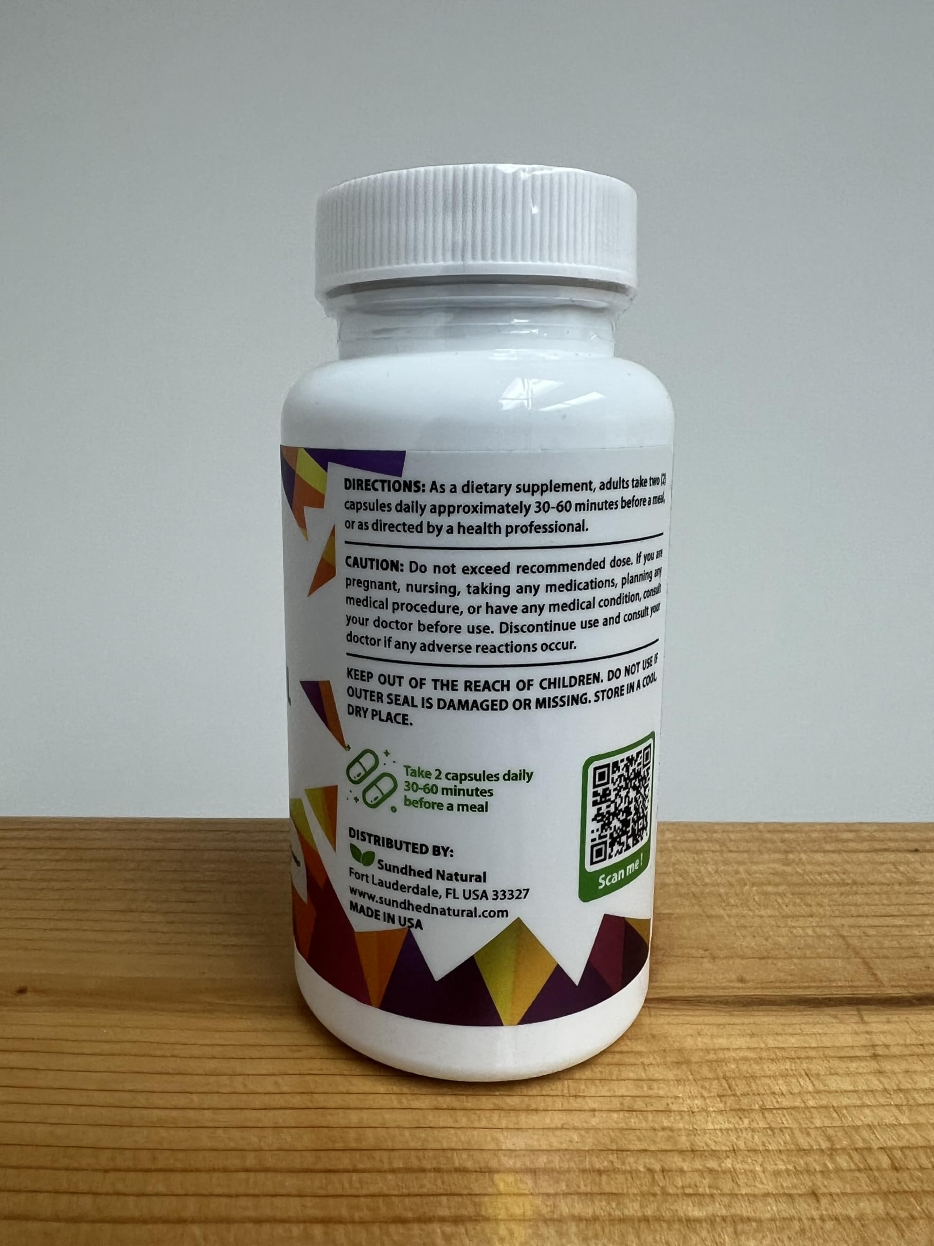 Sundhed Natural CoQ10 packaging overview on a shelf for easy access.