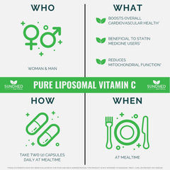 Sundhed Natural liposomal vitamin C capsules closeup for daily support