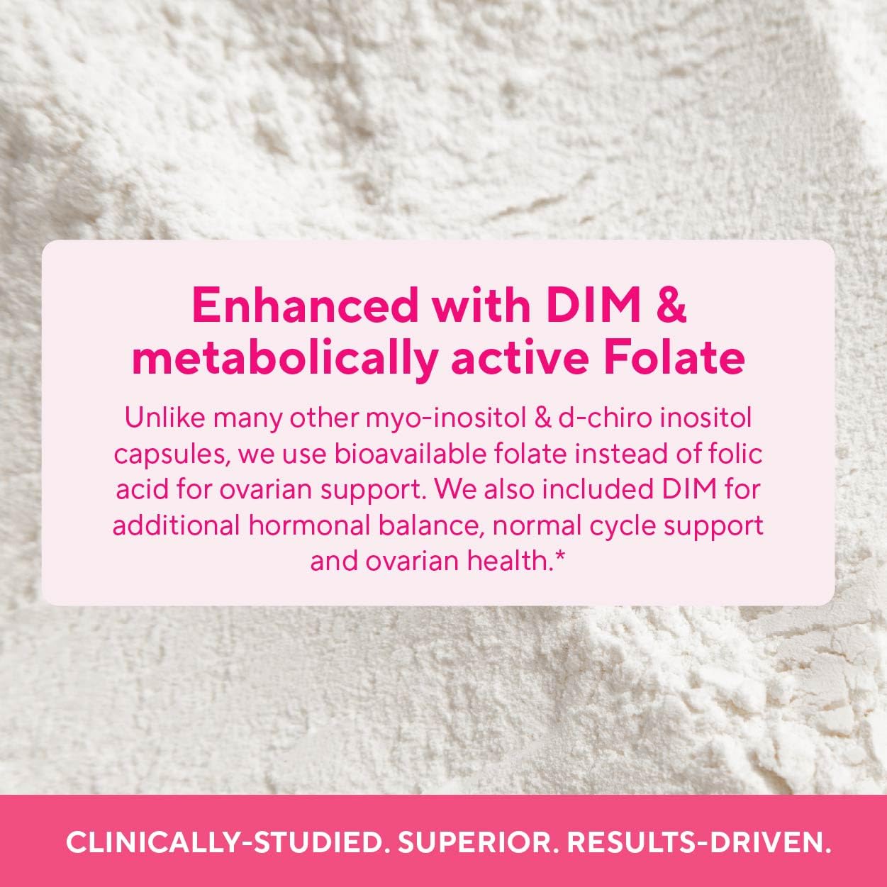 Active 5-MTHF folate label communicates ready-to-use folate form.