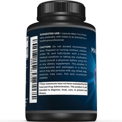 Sunergetic capsule pour, showing convenient daily dose.