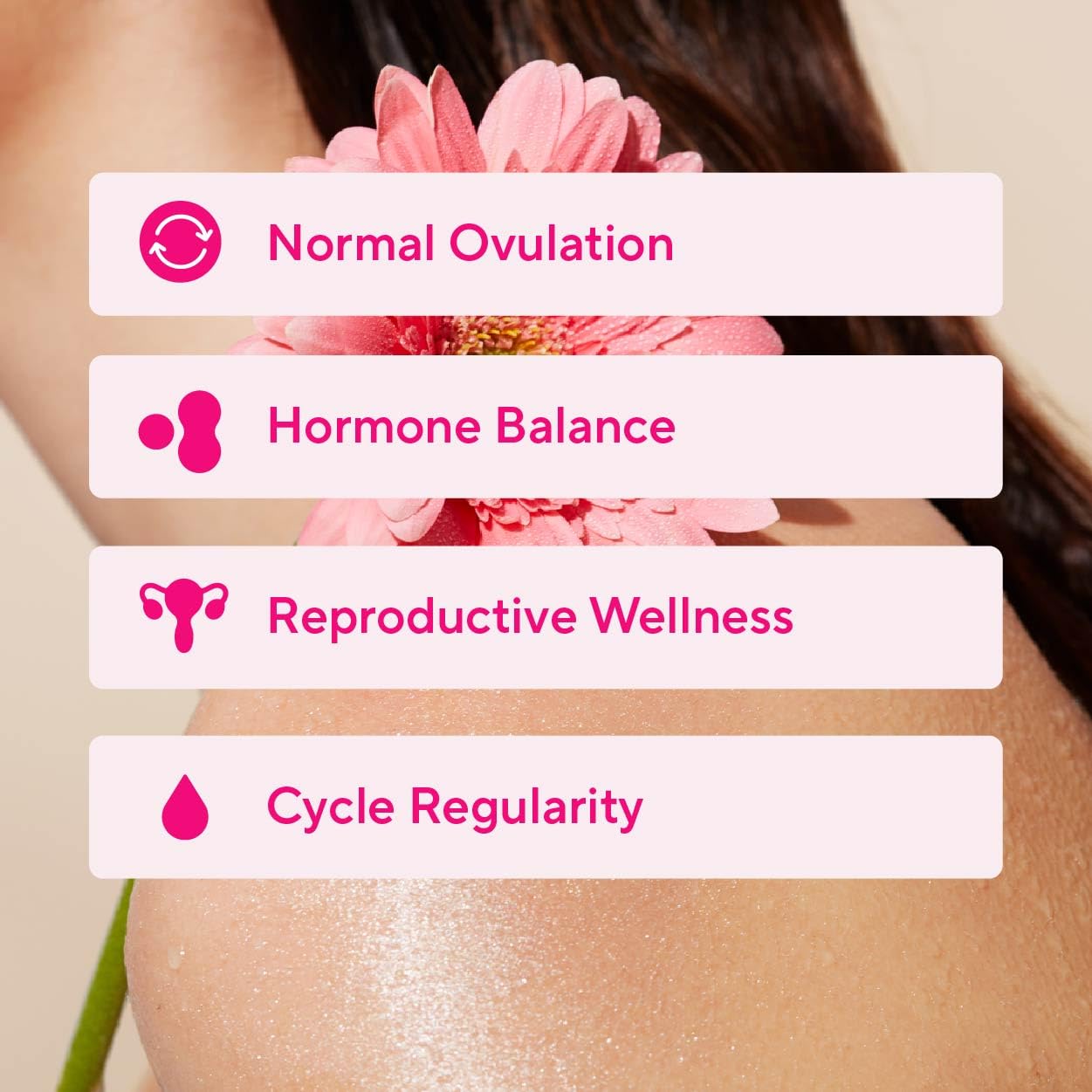 Sunergetic DIM and folate tablets emphasize hormone balance and reproductive health.