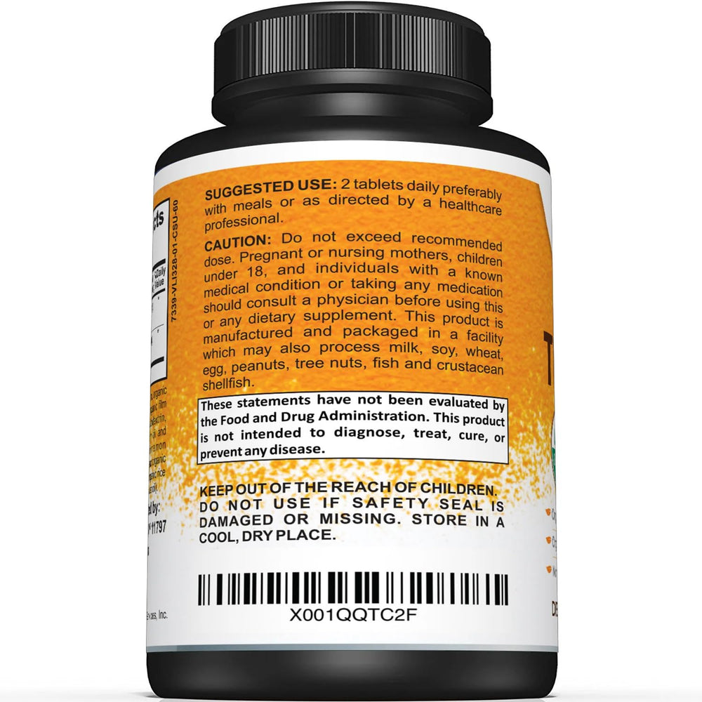Sunergetic organic certification seal signals organic ingredients