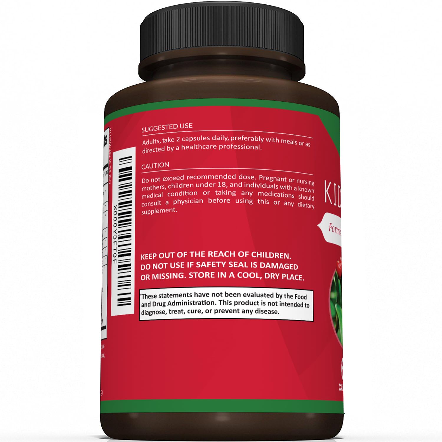 Sunergetic Pacran Cranberry extract bottle illustrating urinary tract support ingredient