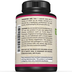 Sunergetic Serrapeptase pack of 2 bottles for convenient servings.