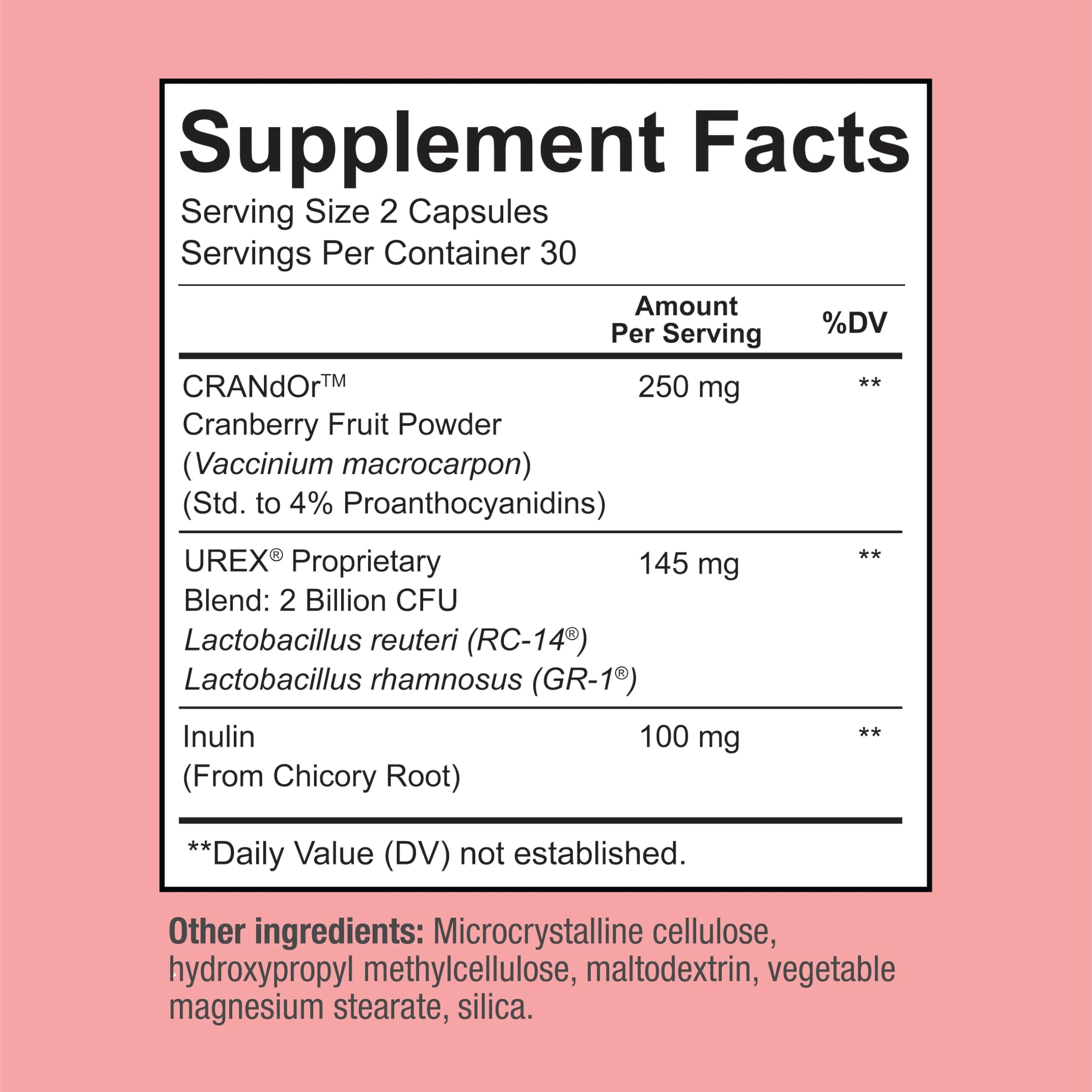 Sunergetic vaginal probiotics capsules closeup for convenient daily routine.
