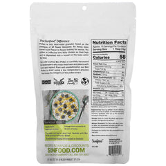 Sunfood 8 oz bag of raw bee pollen, pure and unadulterated.