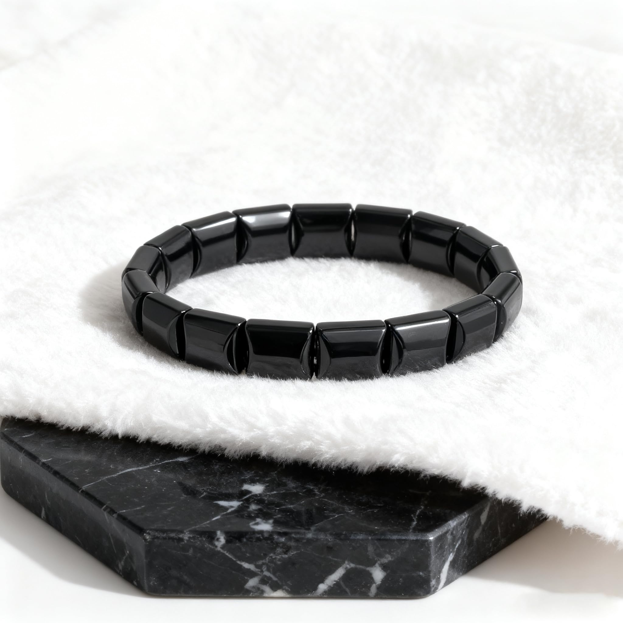Sunglnl Hematite bracelet balances energy for focused work sessions.