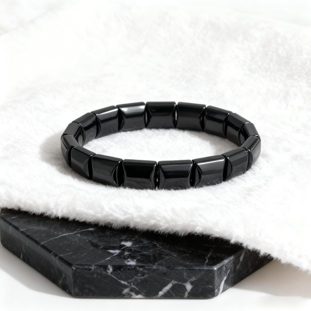 Sunglnl Hematite bracelet balances energy for focused work sessions.
