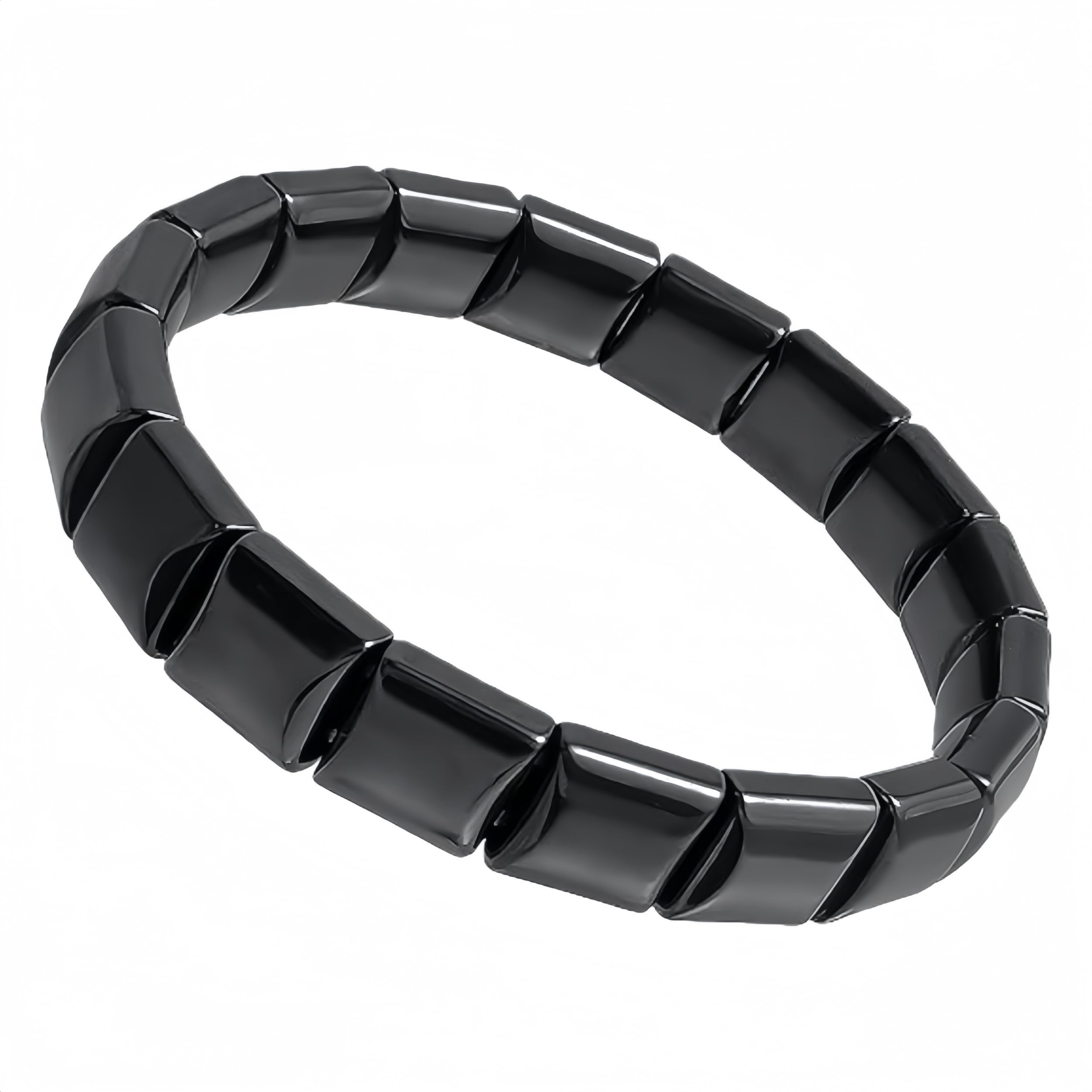 Sunglnl Hematite bracelet close-up showing focused energy for daily wear.