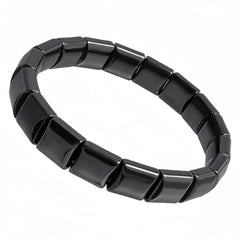 Sunglnl Hematite bracelet close-up showing focused energy for daily wear.
