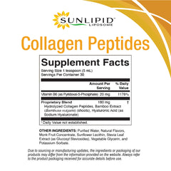 SunLipid hyaluronic acid detail drop showing hydrating feel